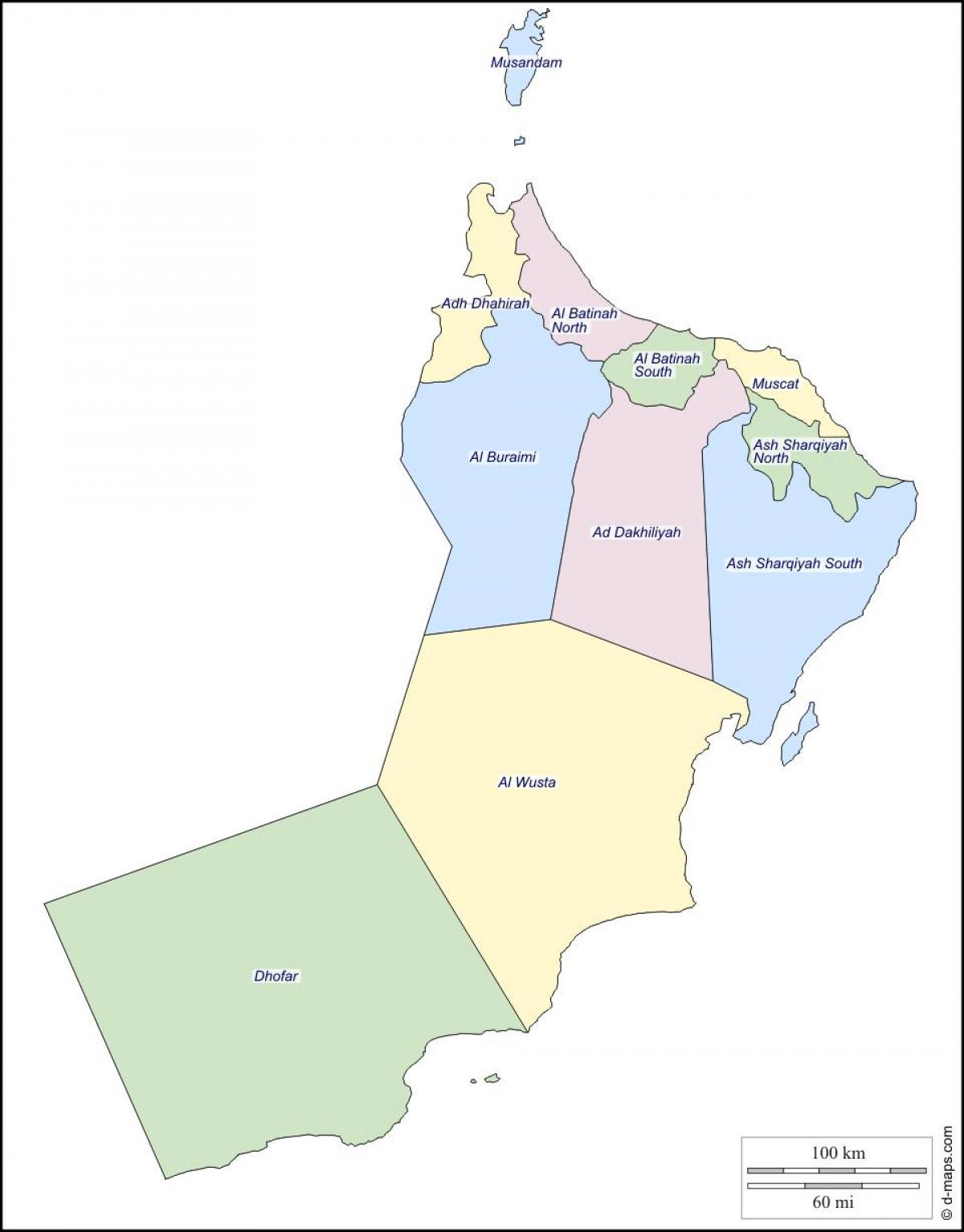 แผนที่ของโอมาน name yemen. kgm